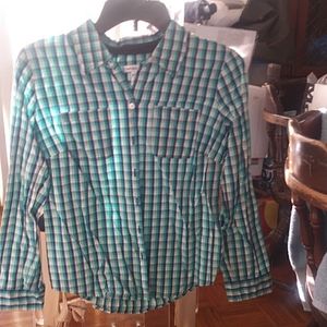 Gingham Croft and Barrow Button down shirt